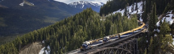 First Passage to the West Vancouver to Lake Louise Rail Only First Passage to the West Vancouver to Lake Louise Rail Only