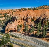 Scenery in Bryce Canyon National Park, Utah