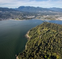 View of Downtown Vancouver and Stanley Park