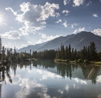 Lake near Banff