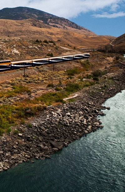 Travelling through diverse landscapes.