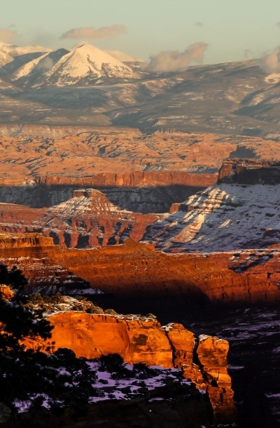 Vast canyon landscape at Canyonlands National Park, near Moab, Utah