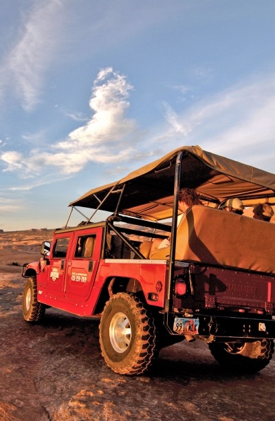Hummer tour in Moab, Utah