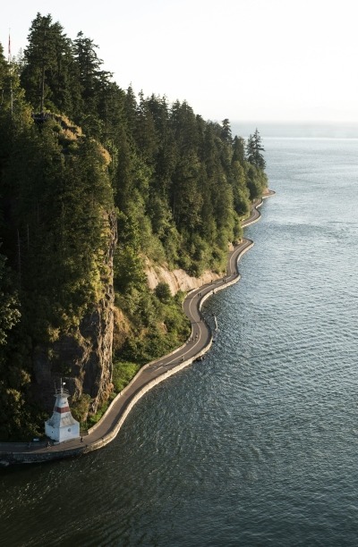 Edge of Stanley Park, Vancouver